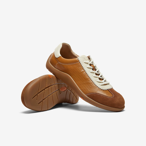 Bata休闲鞋男2025秋商场新款百搭通勤羊皮潮流德训运动鞋EYR36CM5