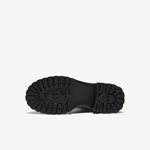 Bata切尔西靴女2025冬季商场新款牛皮英伦粗跟通勤短筒靴WIG26DZ5