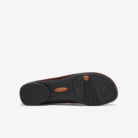 Bata深口单鞋女2025秋季商场新款百搭复古牛剖皮软底便鞋AYB13CA5