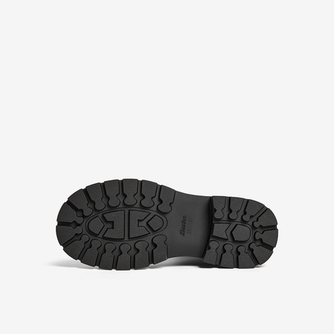 Bata时装靴女2025冬季商场新款英伦百搭长筒通勤骑士靴91020DG5