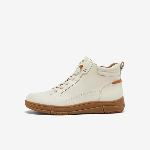 Bata休闲靴女2025冬季商场新款牛皮通勤百搭时尚高帮鞋ATK51DD5