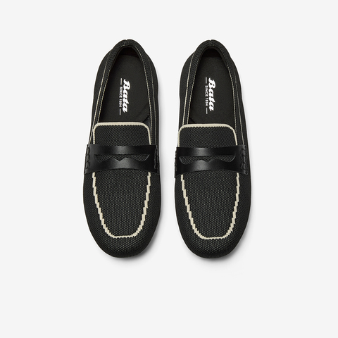 Bata乐福鞋女单2025秋商场新款英伦风舒适软底百搭一脚蹬AE274CA5