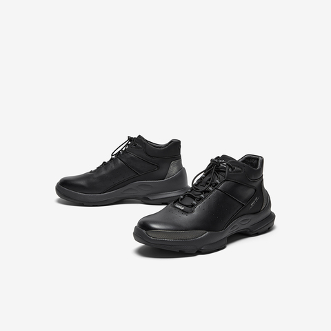 Bata时装靴男2025冬季商场新款通勤户外休闲厚底低靴W2741DD5