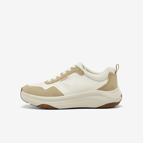 Bata休闲鞋女2025秋季商场新款牛剖皮厚底通勤百搭运动鞋A8A01CM5