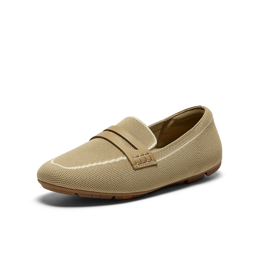 Bata乐福鞋女单2025秋商场新款英伦风舒适软底百搭一脚蹬AE274CA5