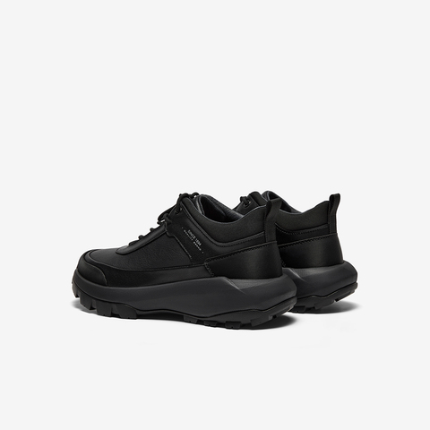 Bata时装靴男2025冬季商场新款通勤户外休闲系带低靴FDF09DD5