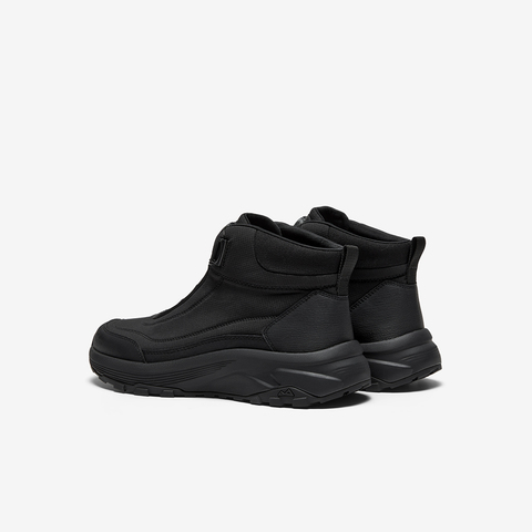 Bata时装靴男2025冬季商场新款通勤户外旋转扣厚底低靴ESH19DD5