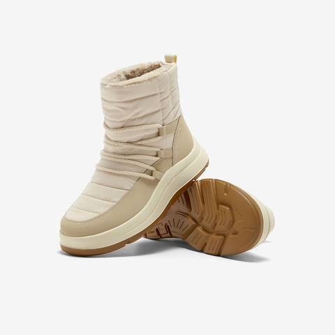 Bata雪地靴女2025冬季商场新款保暖厚底时尚百搭短靴AD145DD5