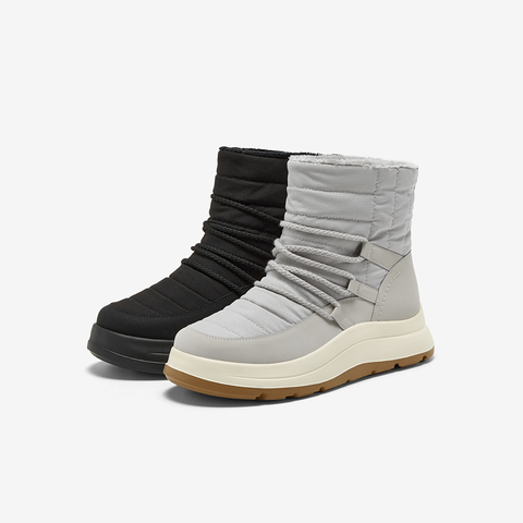 Bata雪地靴女2025冬季商场新款保暖厚底时尚百搭短靴AD145DD5