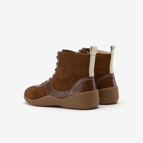 Bata休闲靴女2025冬季商场新款时尚休闲低跟运动靴ALI71DD5