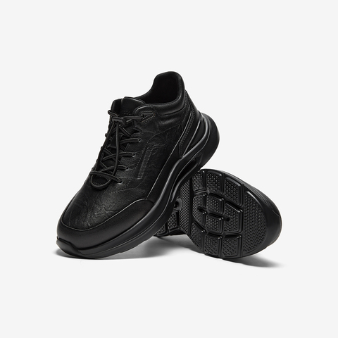 Bata时装靴男2025冬季商场新款通勤户外休闲厚底低靴FFP01DD5