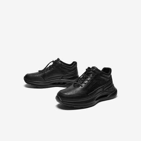 Bata时装靴男2025冬季商场新款通勤户外休闲厚底低靴FFP01DD5