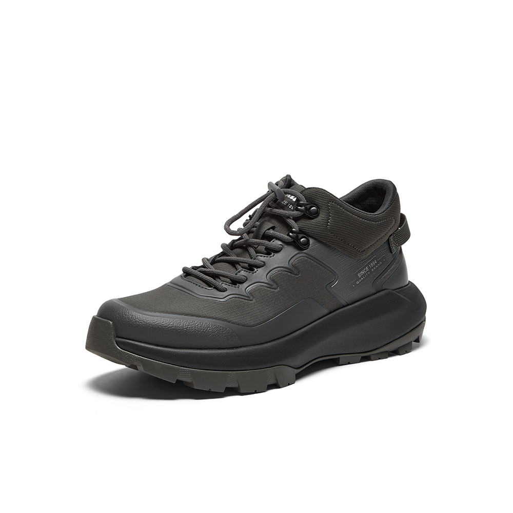 Bata时装靴男2025冬季商场新款通勤户外休闲厚底低靴FDF13DD5