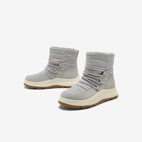 Bata雪地靴女2025冬季商场新款保暖厚底时尚百搭短靴AD145DD5