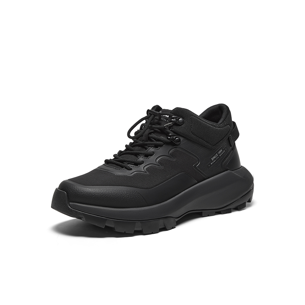 Bata时装靴男2025冬季商场新款通勤户外休闲厚底低靴FDF13DD5