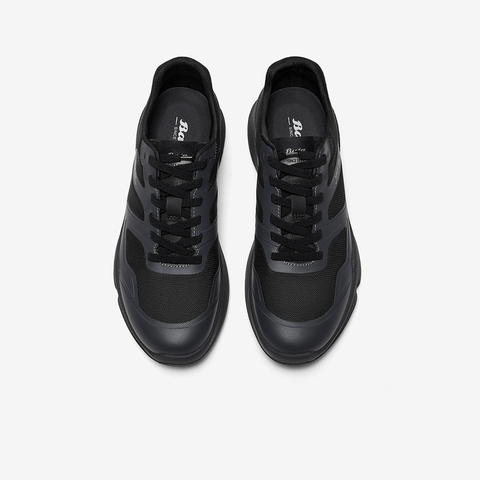 Bata休闲鞋男2025秋季商场新款厚底透气舒适通勤休闲鞋FDF06CM5