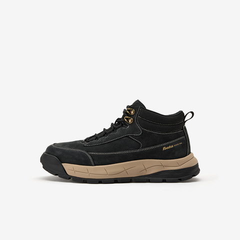 Bata休闲靴男2025冬商场新款日常百搭休闲通勤牛皮低靴26A13DD5