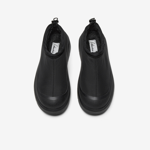 Bata休闲鞋男2025冬季商场新款保暖舒适厚底百搭一脚蹬FFM03DM5