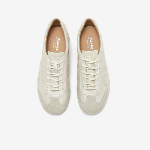 Bata德训鞋女2025秋季商场新款时尚百搭软底休闲运动鞋ALI45AM6