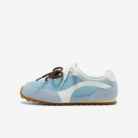 Bata休闲鞋女2025春秋新款通勤百搭德训轻便透气运动鞋B6831AM6