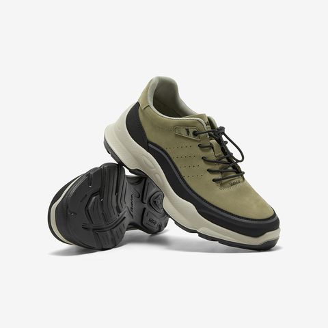 Bata休闲鞋男2025春秋商场新款厚底透气舒适通勤休闲鞋A1201AM6