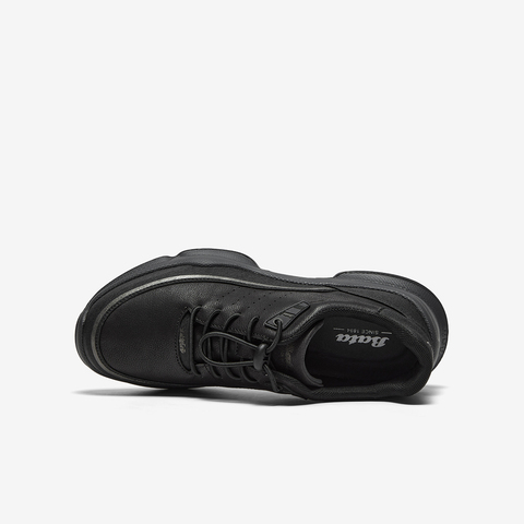 Bata休闲鞋男2025春秋商场新款厚底透气舒适通勤休闲鞋A1201AM6