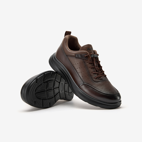 Bata休闲皮鞋男2026春商场新款时尚百搭舒适通勤休闲单鞋20583AM6