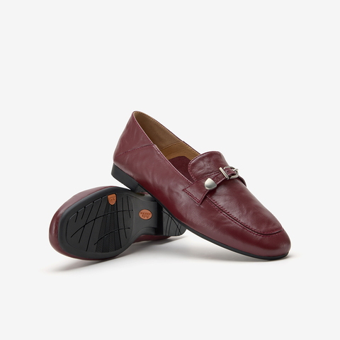 Bata乐福鞋女2026春季商场新款时尚舒适通勤软底羊皮单鞋AVL72AA6