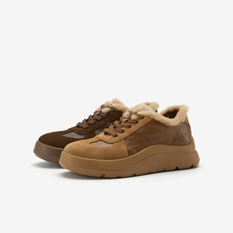 Bata休闲鞋女2026春季商场新款舒适通勤日常百搭厚底鞋AD128AM6