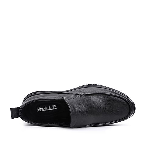 BELLE/百丽商场同款牛皮革男休闲鞋5UV02CM8