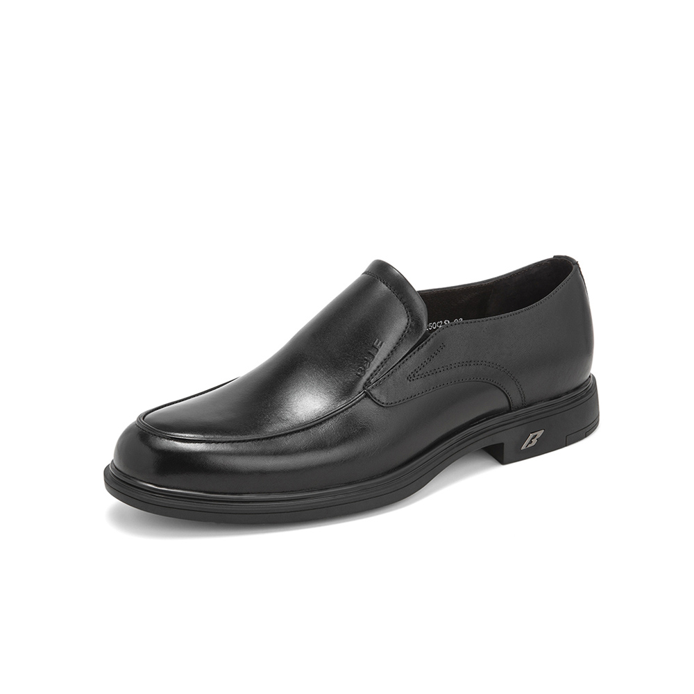BELLE/百丽年春商场同款商务正装鞋牛皮革男皮鞋B3GA3AM9