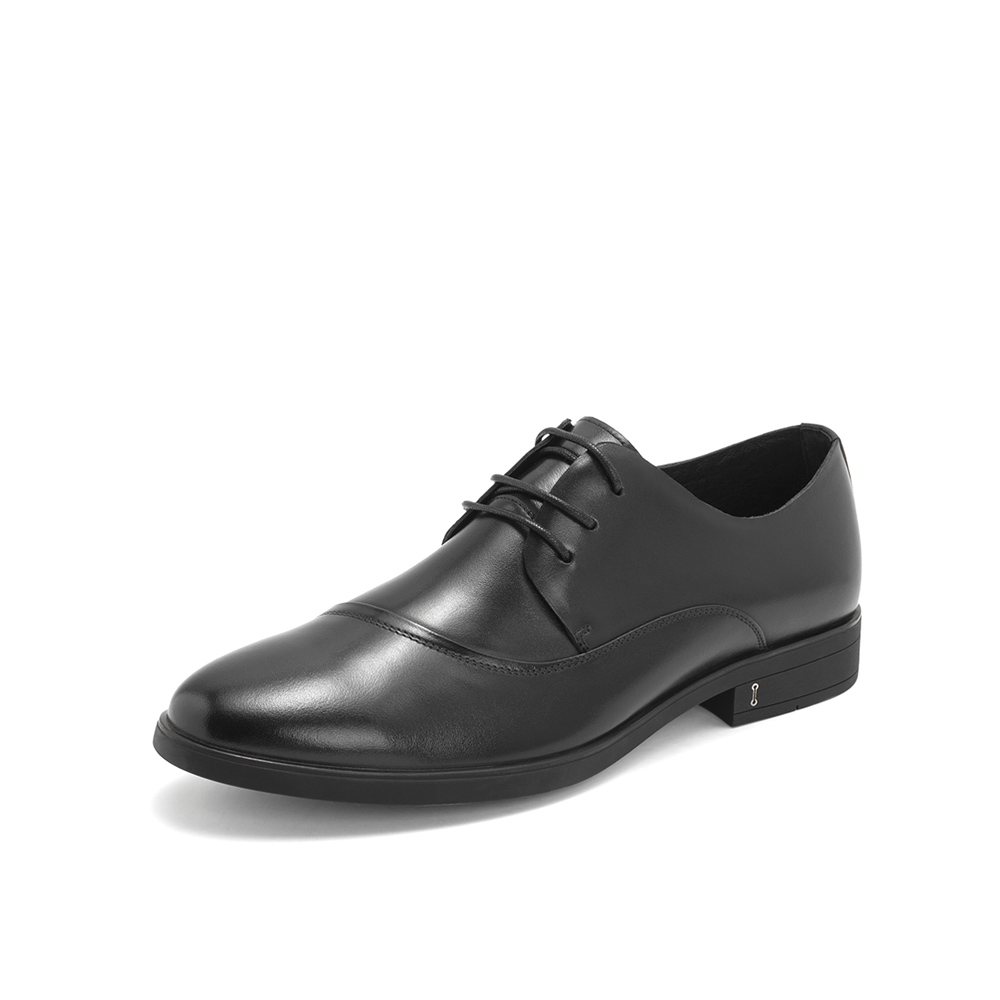 BELLE/百丽商务正装鞋春季商场同款牛皮革男皮鞋5YB01AM9