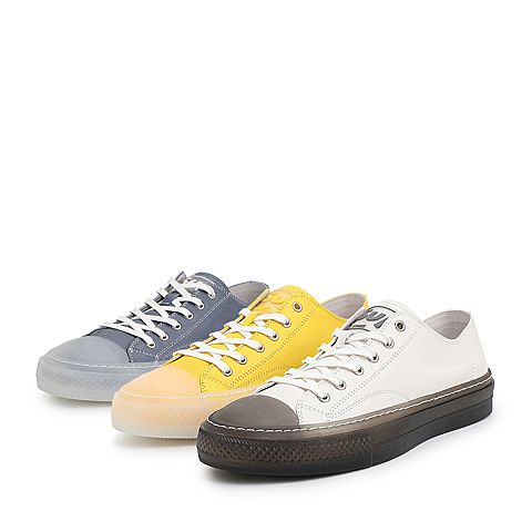 BELLE/百丽青春运动风板鞋夏牛皮革男休闲鞋81127BM9