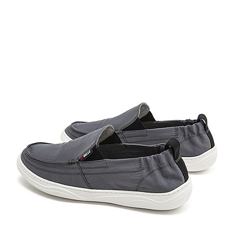 BELLE/百丽布鞋夏商场同款纺织品男休闲鞋5ZJ01BM9