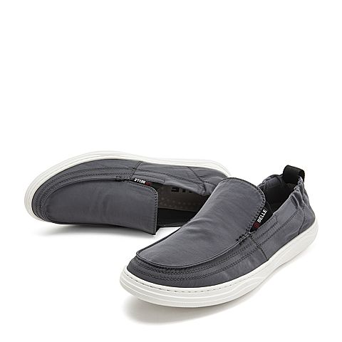 BELLE/百丽布鞋夏商场同款纺织品男休闲鞋5ZJ01BM9