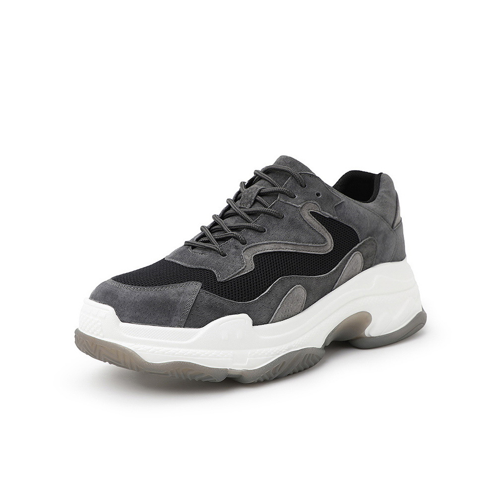 BELLE/百丽运动风老爹鞋春商场同款猪巴戈/布男休闲鞋5ZZ01AM9