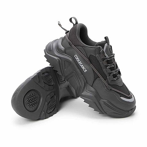 BELLE/百丽商场同款复合材料/纺织品女旅游鞋U8V1DAM0