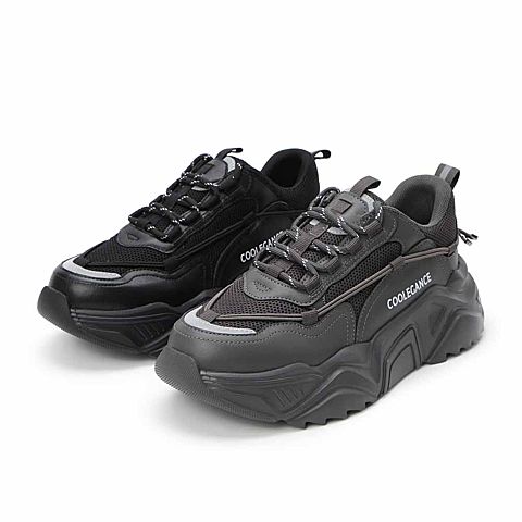 BELLE/百丽商场同款复合材料/纺织品女旅游鞋U8V1DAM0