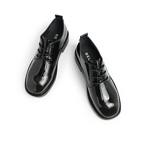 BELLE/百丽商场同款超纤漆人造革女鞋3MZ20AM0