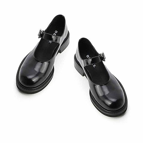 BELLE/百丽牛皮革女玛丽珍皮鞋89671AQ0