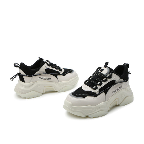 BELLE/百丽时尚运动风休闲厚底女老爹鞋95118AM0