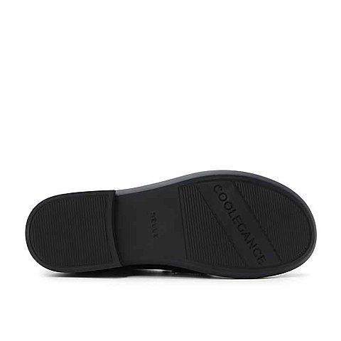 BELLE/百丽商场同款英伦风女乐福短靴3O840AD0