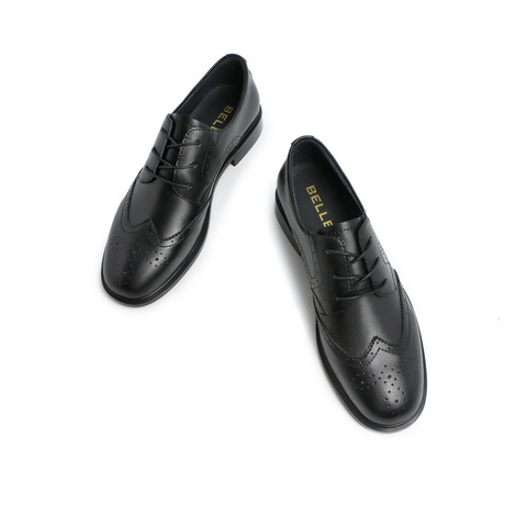 BELLE/百丽复古英伦风女乐福鞋10812AM0