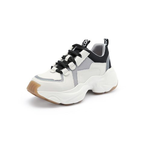 BELLE/百丽商场同款时尚撞色女老爹鞋U8Q1DAM0