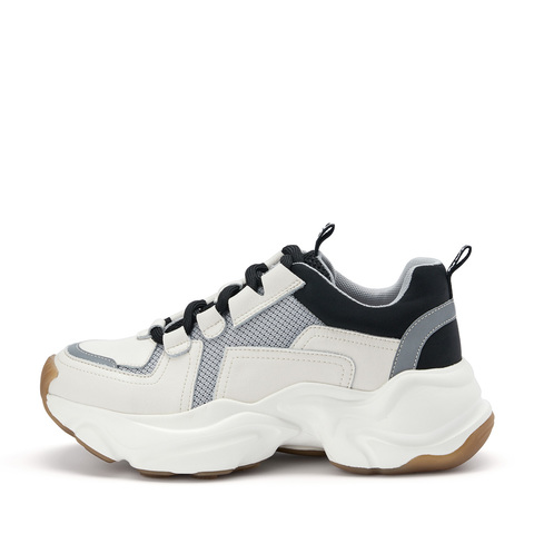 BELLE/百丽商场同款时尚撞色女老爹鞋U8Q1DAM0