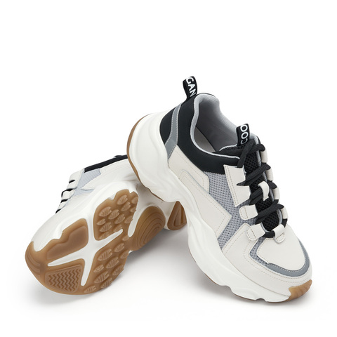 BELLE/百丽商场同款时尚撞色女老爹鞋U8Q1DAM0