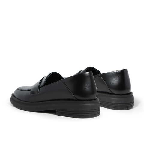 BELLE/百丽商场同款油皮牛皮革女乐福鞋皮鞋3MV21AM0