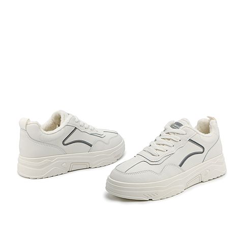 BELLE/百丽商场同款复合材料女休闲鞋(绒里)U9W1DAM0