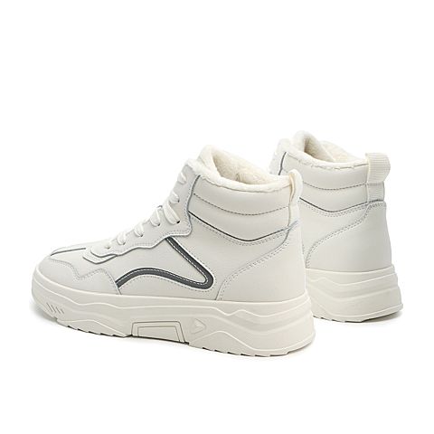 BELLE/百丽商场同款复合材料女休闲靴(绒里)U9W2DAD0