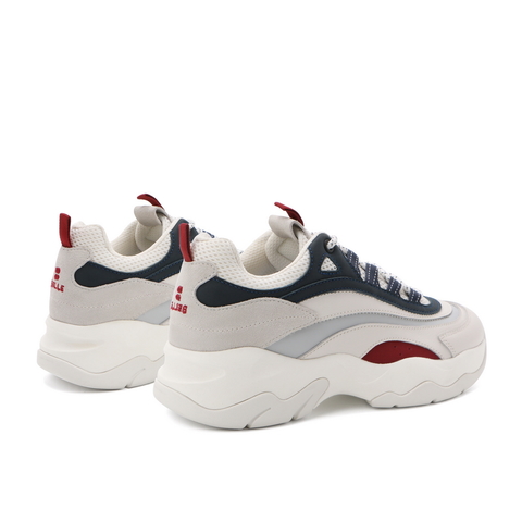 BELLE/百丽商场同款人造革/纺织品/牛剖层革女老爹鞋L3KH2AM0